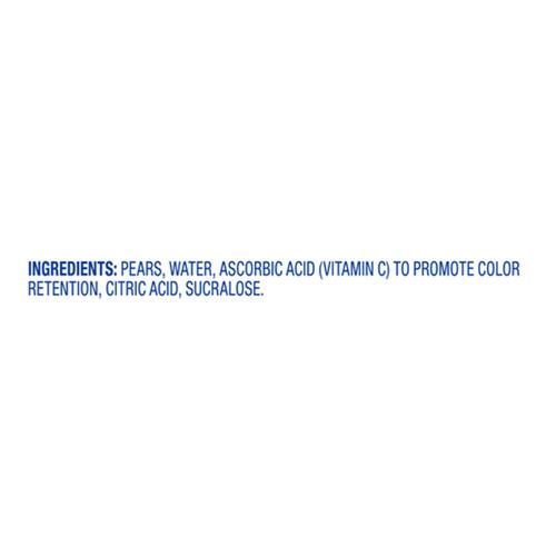 Kroger Diced Pear Cups No Sugar Added 4 ct / 3.8 oz