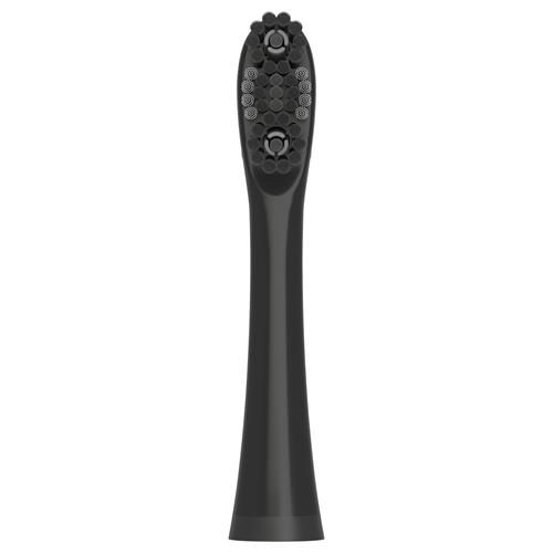 Colgate 360 Power Charcoal Replacement Toothbrush Heads, Works With Any 360 Battery Toothbrush, Features Soft Bristles And A Rubber Polisher On Each Replacement Head, 2 Pack