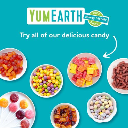 Yumearth Organic Fruit Flavored Gummy Bears, 10- .7Oz. Snack Packs, Allergy Friendly, Gluten Free, Non-Gmo, No Artificial Flavors Or Dyes, Assorted