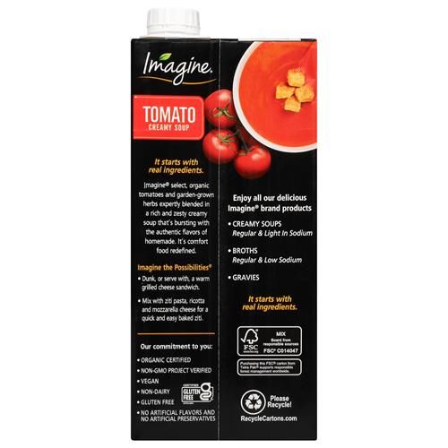 Imagine Organic Creamy Tomato Soup 32 Oz