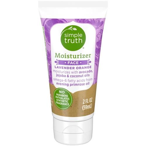 Simple Truth Facial Moisturizer For All Skin Types Lavender Orange Scent 2 fl oz