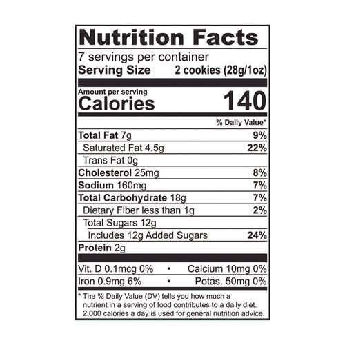 Tates Bake Shop Cookies, Chocolate Chip, 7 Oz