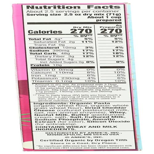 Annies Homegrown, Macaroni And Cheese Bunny Yummy, 6 Ounce