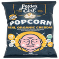 Lesserevil Organic Real Cheddar Popcorn, 4.6 Oz