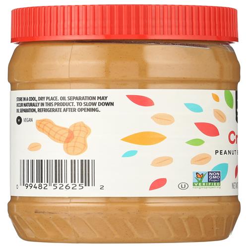 Whole Foods Market, Peanut Butter Spread, Creamy No Stir, 16 Ounce