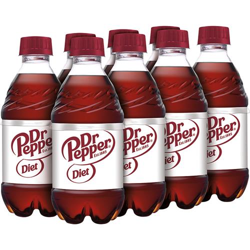 Diet Dr Pepper - Mini Bottles, 12 Oz, 8 Pk