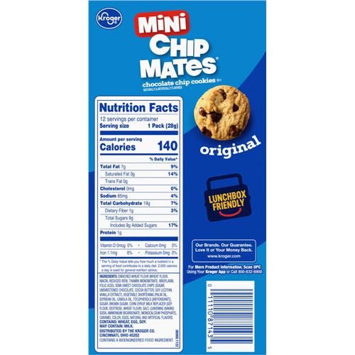 Kroger Mini Chip Mates Snack Packs 12 ct / 1 oz