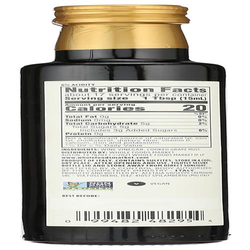 Whole Foods Market, Aged Balsamic Vinegar Of Modena, 8.5 Fz