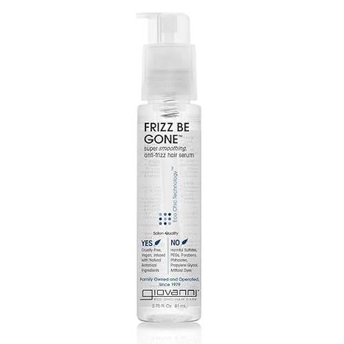 Giovanni Eco Chic Frizz Be Gone - Super Smoothing Anti-Frizz Hair Serum, Adds Shine, Seals In Color, Infused With Natural Botanical Ingredients, Salon Quality, No Parabens - 2.75 Oz (1 Pack) - Pa