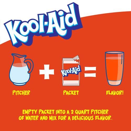Kool-Aid Unsweetened Orange Powdered Soft Drink Mix, 0.15 Oz Packet