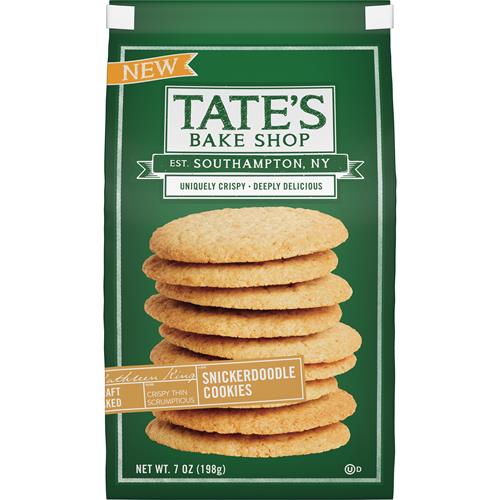 Tates Bake Shop Snickerdoodle Cookies, 7 Oz
