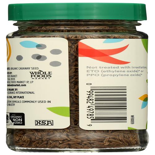 Whole Foods Market Organic Caraway Seed, 1.76 Ounce