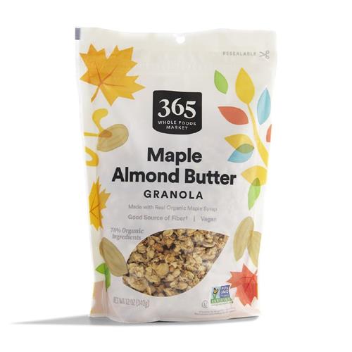 Whole Foods Market Maple & Almond Butter Granola, 12 Ounce