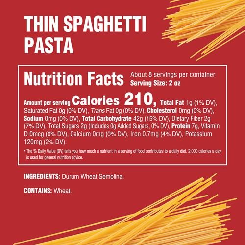 Raos Homemade Spaghetti Pasta, 16Oz, Traditionally Crafted, Premium Quality, From Durum Semolina Flour, Traditional Bronze Die Cut, Imported From Italy