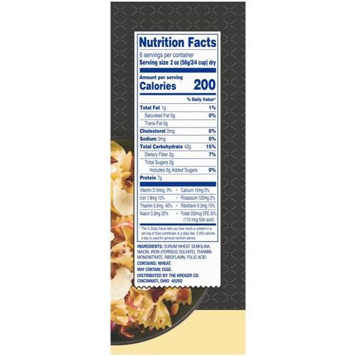 Kroger Bow Ties Pasta 12 oz