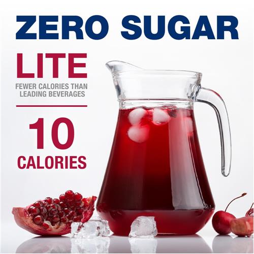 Kroger Lite Cherry Pomegranate Zero Sugar Pitcher Drink Mix 6 ct / 0.48 oz