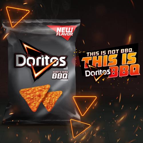 Doritos Tortilla Chips Sweet & Tangy Bbq, 9.25 Oz