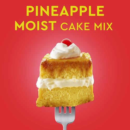 Duncan Hines Signature Cake Mix, Pineapple Supreme, 15.25 Oz