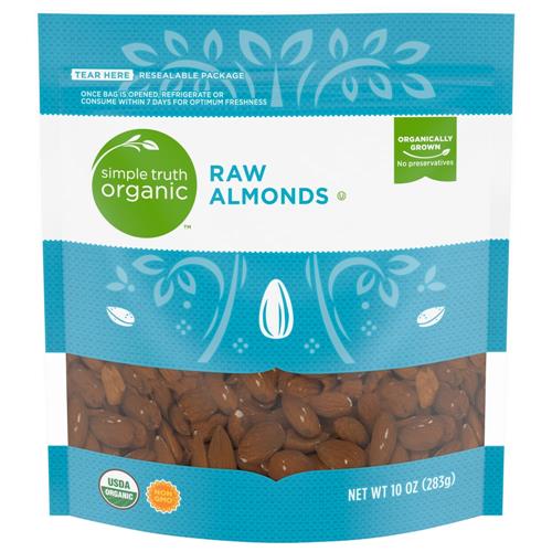 Simple Truth Organic Raw Almonds 10 oz