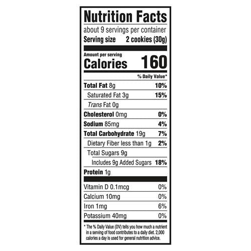 Chips Ahoy! Hersheys Milk Chocolate Chip Cookies, 9.5 Oz