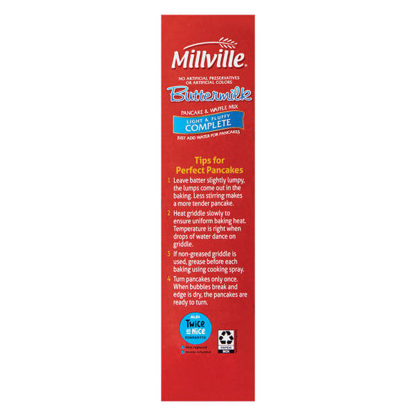Millville Complete Buttermilk  Pancake & Waffle Mix, 32 oz