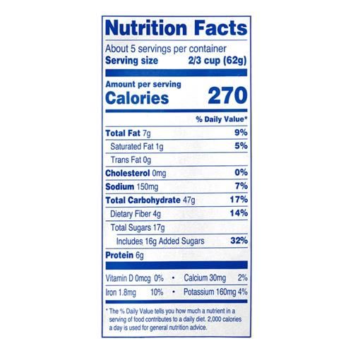 Kroger Oats & Honey Granola 11 oz