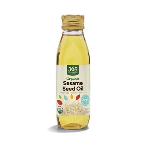 Whole Foods Market, Organic Sesame Seed Oil, 8.4 Fz