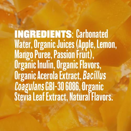 Evolution Fresh Organic Tropical Mango Fruit Soda, 12 Fz