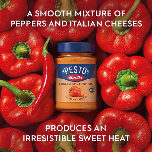 Barilla Sweet And Spicy Pepper Pesto, 6.2 Oz