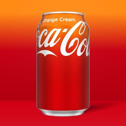 Coke Orange Cream 12Oz 12Pk