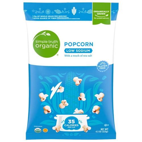 Simple Truth Organic Low Sodium Popcorn 4.5 oz