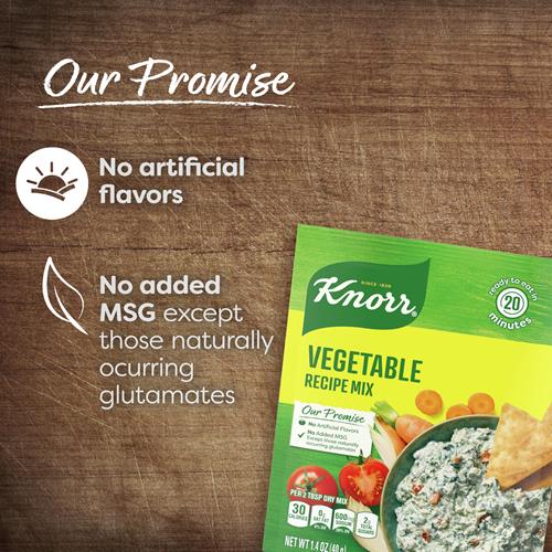 Knorr Soup Mix And Recipe Mix Vegetable For Soups, Sauces And Simple Meals No Artificial Flavors 1.4 Oz