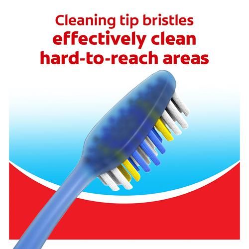 Colgate Extra Clean Toothbrush, Soft Toothbrush For Adults Packaging May Vary, 6 Count