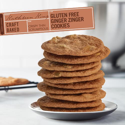 Tates Bake Shop Gluten Free Ginger Zinger Cookies, 7 Oz
