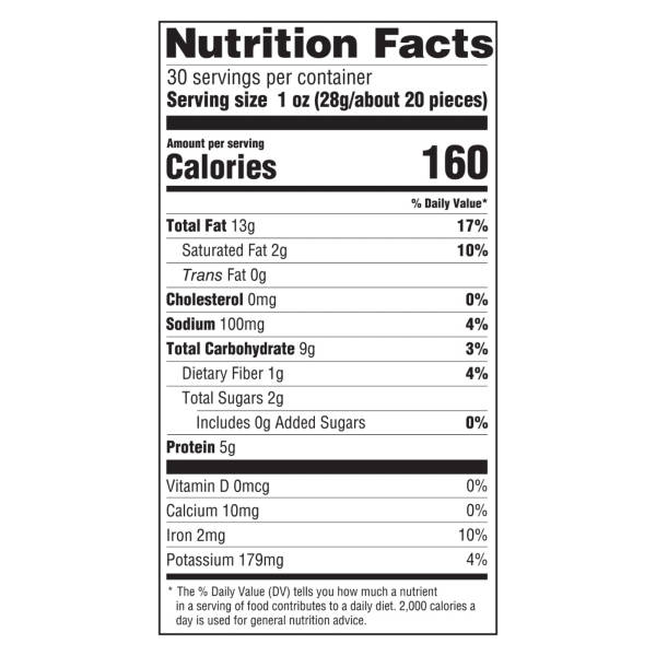 Southern Grove Deluxe Whole  Cashews with Sea Salt, 30 oz