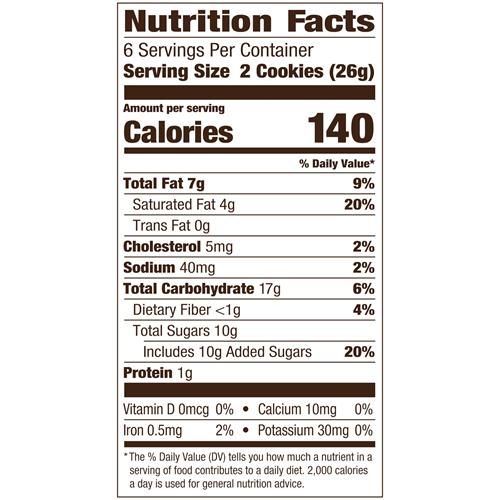 Pepperidge Farm Milano London Fog Earl Grey Tea Cookies, 5.6 Oz Bag (12 Cookies)