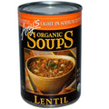 Amys Light In Sodium Organic Soups, Lentil, 14.5 Oz