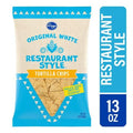 Kroger White Corn Restaurant Style Tortilla Chips 13 oz