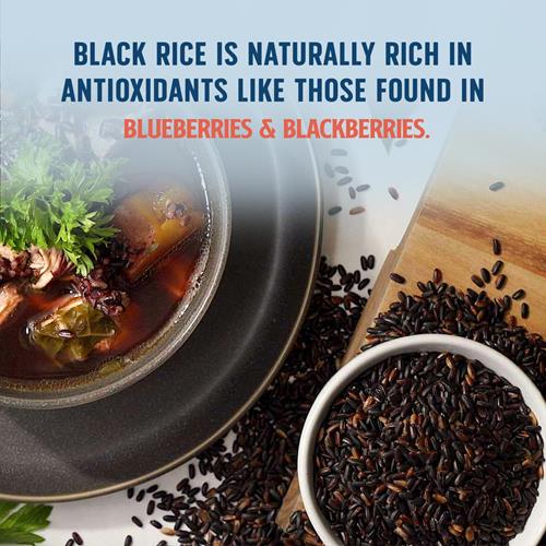Lundberg Black Pearl Rice, Regenerative Organic Certified – Full-Bodied Black Rice, Responsibly Grown In California, 16 Oz