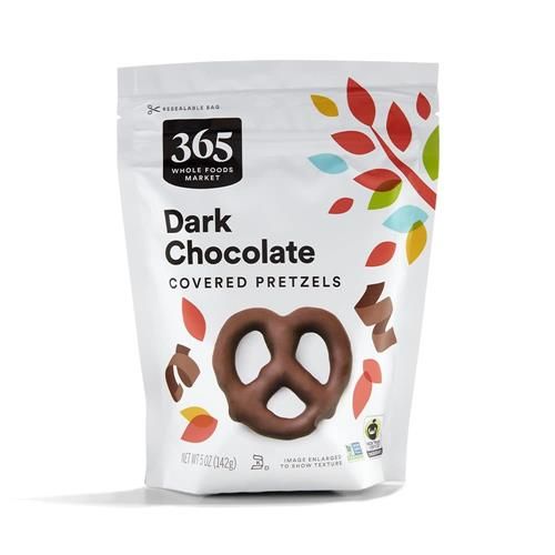 Whole Foods Market Dark Chocolate Pretzels, 5 Ounce