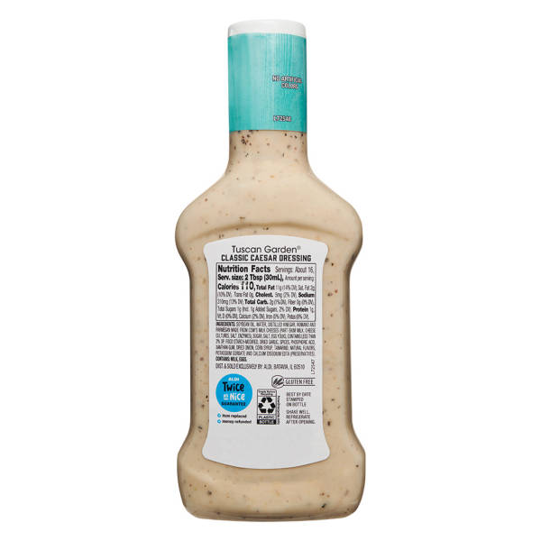 Tuscan Garden Classic  Caesar Dressing, 16 fl oz