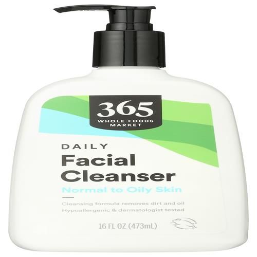 Whole Foods Market, Daily Facial Cleanser, Normal To Oily Skin, 16 Fl Oz