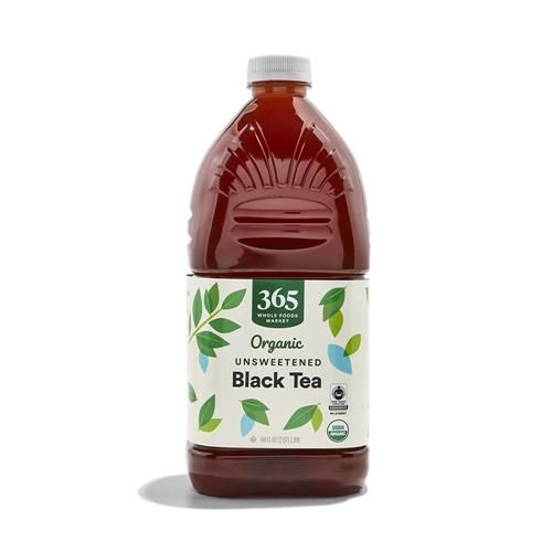 Whole Foods Market Organic Unsweetened Black Tea, 64 Fz