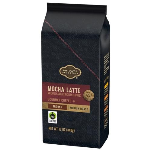 Private Selection Mocha Latte Medium Roast Ground Coffee 12 oz