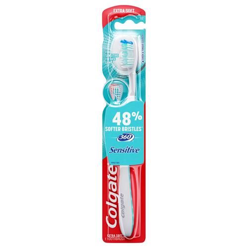 Colgate 360 Enamel Health Extra Soft Toothbrush For Sensitive Teeth