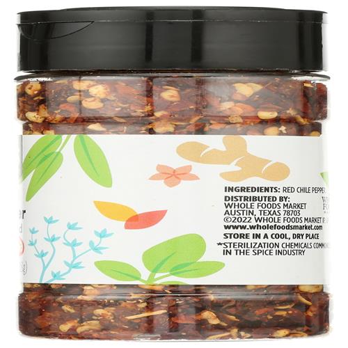 Whole Foods Market Crushed Red Chili Pepper, 0.99 Ounce