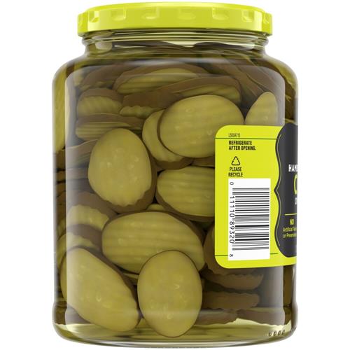 Kroger Oval Cut Hamburger Dill Chips 32 fl oz