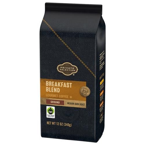 Private Selection Breakfast Blend Medium-Dark Roast Ground Coffee 12 oz