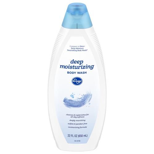 Kroger Deep Moisturizing Body Wash Cleanses & Replenishes for All-Day Softness 22 fl oz