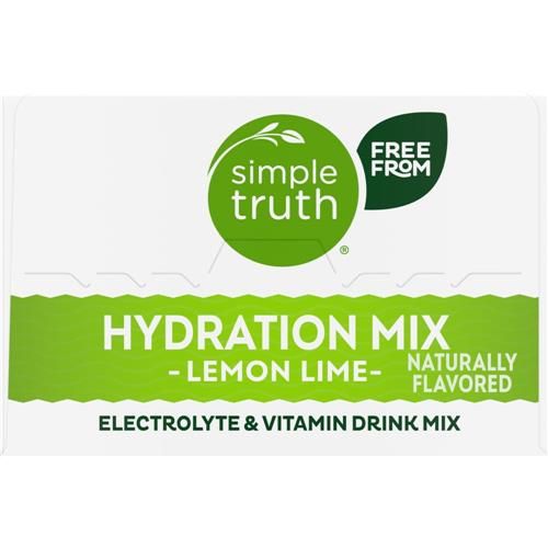 Simple Truth Electrolyte Naturally Flavored Lemon Lime Drink Mix Packets 6 packets